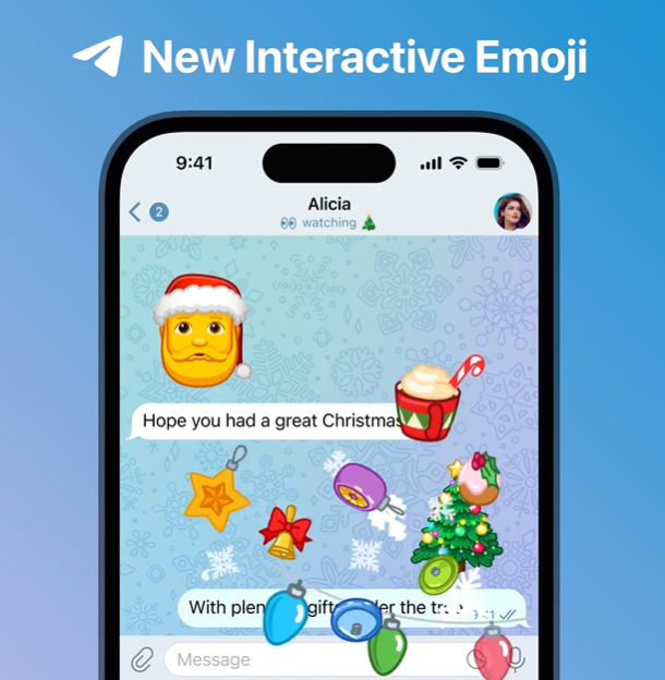 New interactive emoji