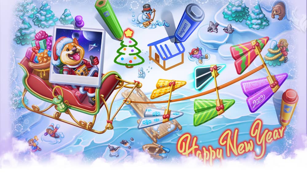 Telegram New Year Update 2022-2023