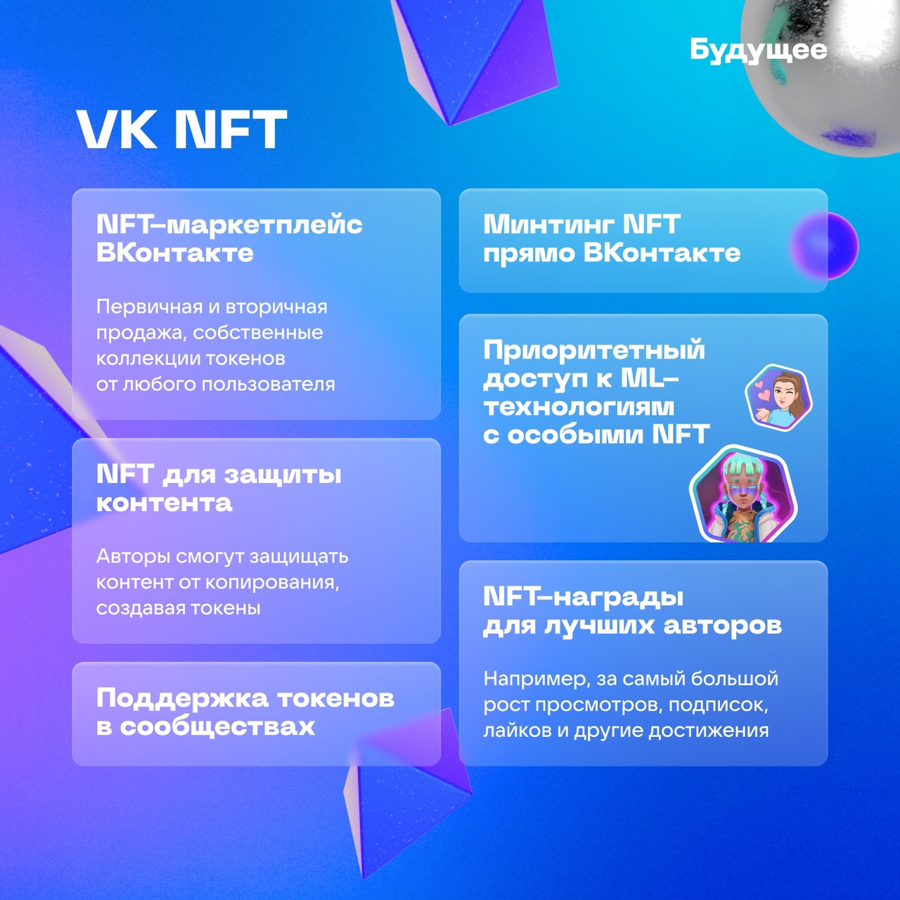 VK NFT: First Results and Development