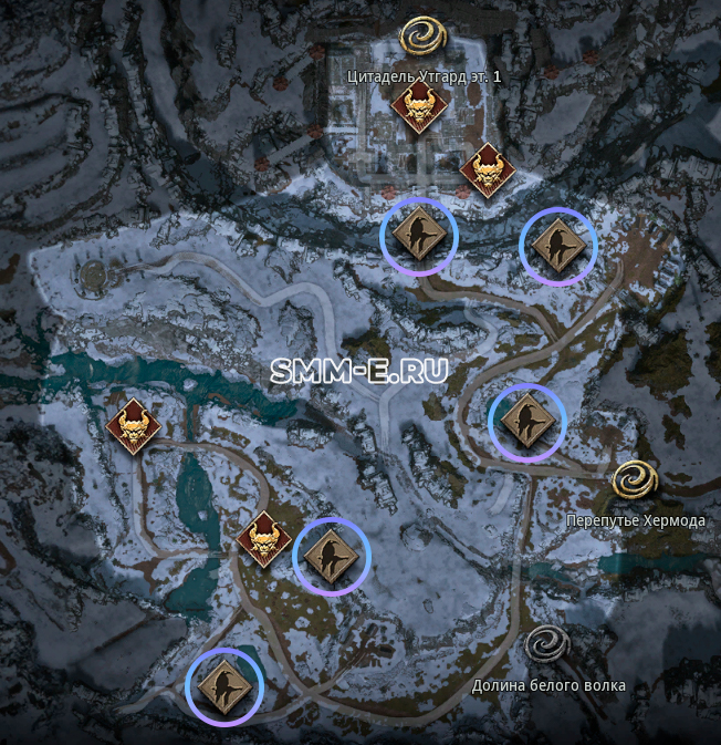 точка Лес Гласира точка Лес Гласира