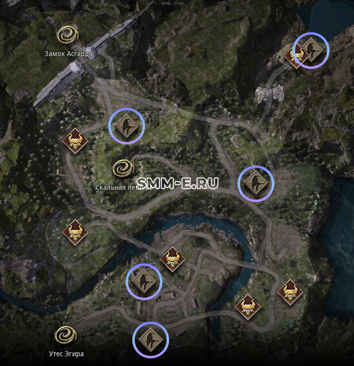 точка Лощина Идунн точка Лощина Идунн